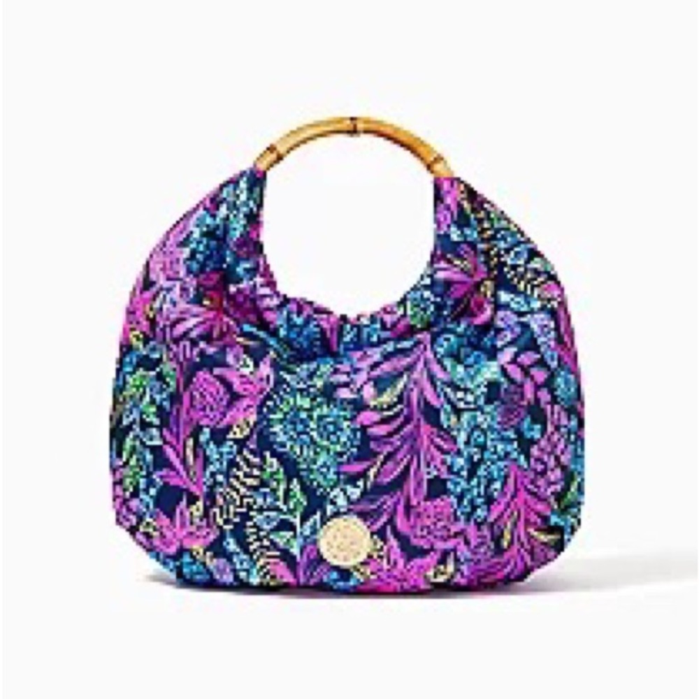 NWT Lilly Pulitzer Bamboo Bag